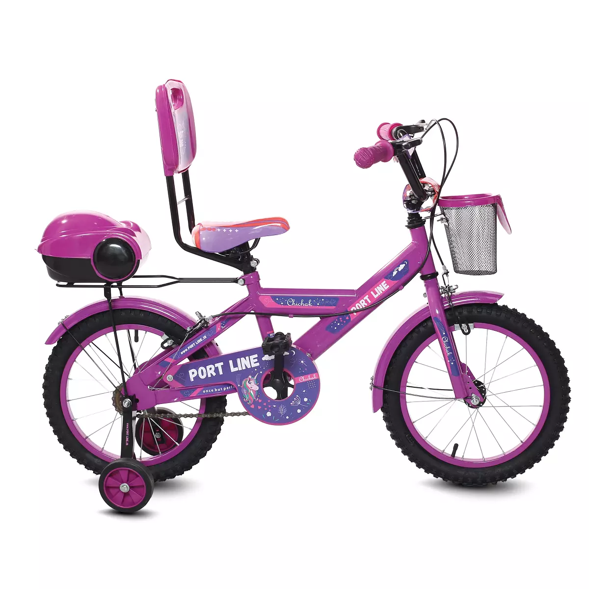 دوچرخه چیاوا مدل چیچک سایز 16 (بنفش)