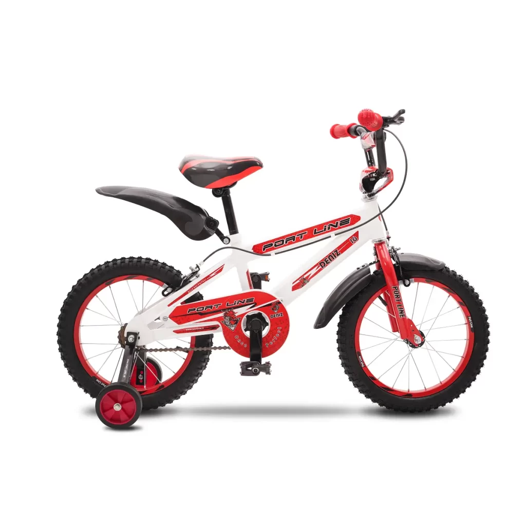 دوچرخه چیاوا مدل دنیز سایز 16 (سفید/قرمز)