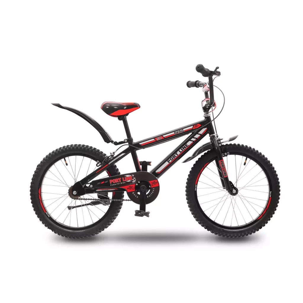 دوچرخه چیاوا مدل دنیز سایز 20 (مشکی/قرمز)