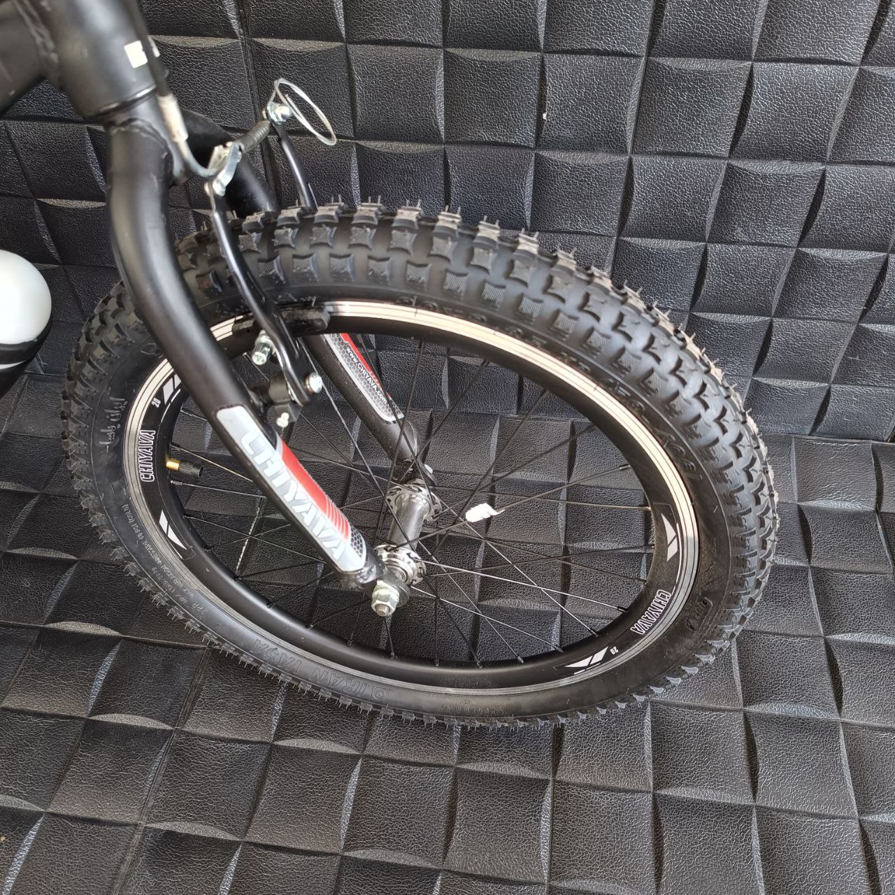 دوچرخه چیاوا مدل آکو سایز 20 دوشاخ ساده ترمز لقمه ای (مشکی) - Image 6